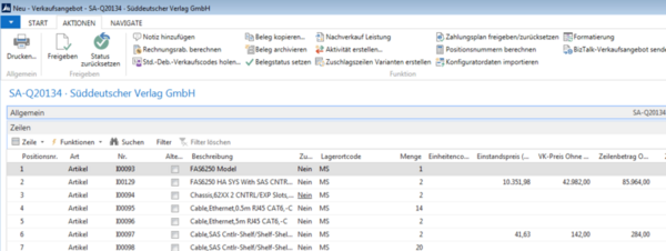 Screenshot configuration importing 2